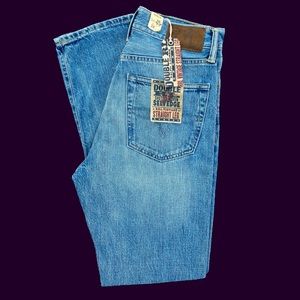 vintage RRL light wash jeans